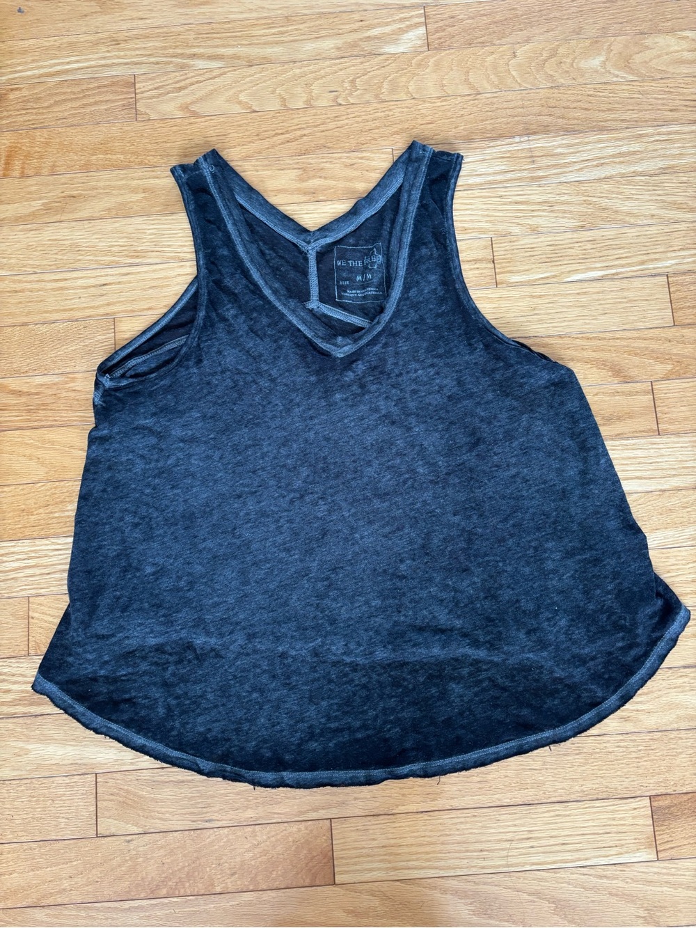 Free People We The Free Breezy Burnout Tank size medium
